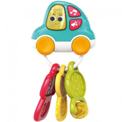 اسباب بازی جغجغه دندانگیر موزیکال طرح جاکلیدی هولی تویزHola Toys مدل A8996 _اسباب بازی نوزادی